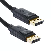 Bravo-u DisplayPort公 to DisplayPort公 鍍金傳輸線3m_黑