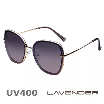 Lavender偏光太陽眼鏡 名媛時尚款 夢幻紫 8080 C2