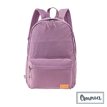 【OMNIA】水洗率性大容量減壓雙肩NB後背包(共5色)- 葡萄紫