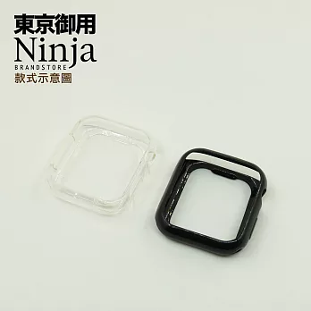 【東京御用Ninja】Apple Watch 6 (40mm)晶透款TPU清水保護套(黑色)