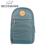 【Beckmann】成人護脊後背包30L- 藍灰