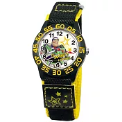 DF童趣館 - 玩具總動員輕量自黏帶休閒卡通童錶-共6色織帶錶-巴斯光年