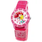 DF童趣館 - 迪士尼日本品牌機芯數字殼休閒織帶兒童手錶-共5色小美人魚 小美人魚