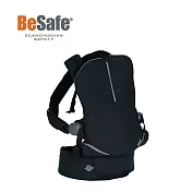 BeSafe Haven輕量秒充氣墊腰凳式嬰幼兒揹帶 Leaf子夜黑