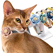 JohoE嚴選 手工寵物項圈飾品花朵系列 太陽花朵