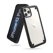 Rearth Apple iPhone 12/12 Pro (Ringke Fusion X) 高質感保護殼黑