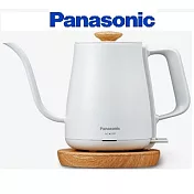 Panasonic國際牌 最新出品 文青風-職人用電動咖啡手沖壺NC-K500 穩定出水造型優美 雙色可選無印白