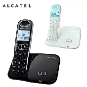 阿爾卡特 ALCATEL 聽筒增音數位無線電話(黑/白) XL350黑色