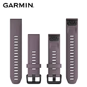 【GARMIN】QUICKFIT 20mm 矽膠錶帶紫色風暴