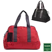 YESON - 台灣精品輕旅行輕量防潑水旅行袋-共2色紅色