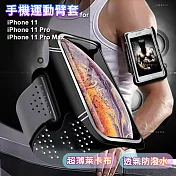 CITY 超薄萊卡布 for iPhone11 / iPhone11 Pro / iPhone11 Pro Max 防潑透氣手機運動臂套
