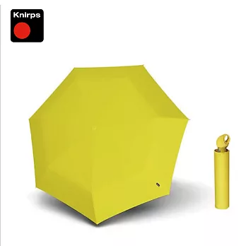 【Knirps德國紅點傘】Floyd 超輕三折自動傘Yellow Yellow