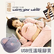 【美好家 Mehome】USB恆溫暖腳寶/暖足枕 大象款