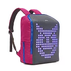 【Pix 美國】Mini 兒童防水LED智能互動背包紫