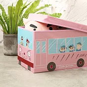 蠟筆小新娃娃車造型摺疊收納箱 -娃娃車收納盒