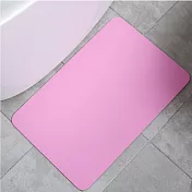 【巴芙洛】升級版軟式硅藻土吸水踏墊-粉色