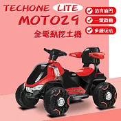 TECHONE MOTO29 LITE兒童電動越野車沙灘車玩具車電動大號工程車電動車紅色