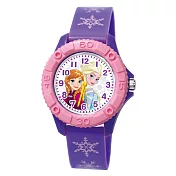 DF童趣館 - 迪士尼系列米奇防潑水雙色殼兒童手錶-共11色2D艾莎