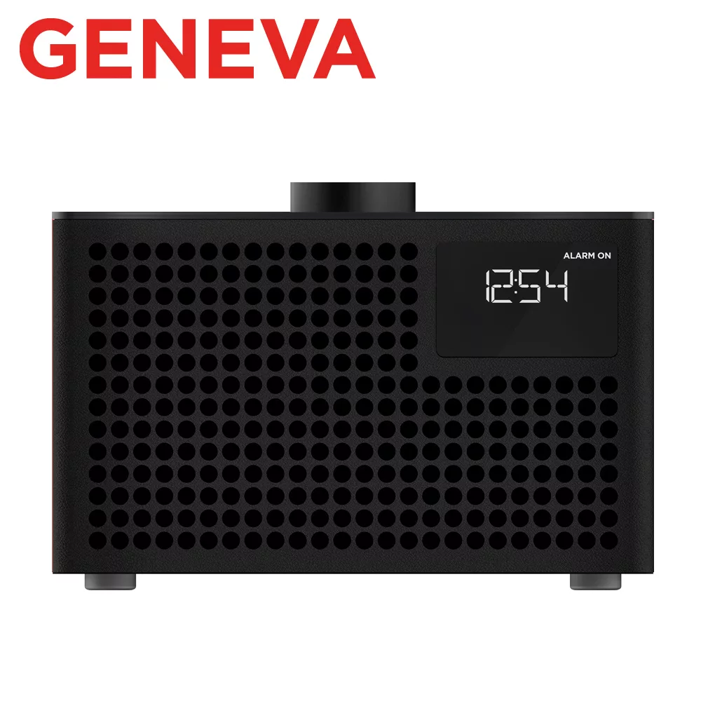 Geneva Acustica/Lounge Radio 鬧鐘收音機藍牙喇叭黑色