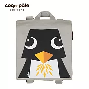 COQENPATE 法國有機棉無毒環保布包 - 小童寶包幫- 企鵝