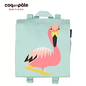 COQENPATE 法國有機棉無毒環保布包 - 小童寶包幫- 火鶴