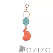aziza 小象看天空鑰匙圈 珊瑚紅
