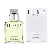 Calvin Klein CK ETERNITY永恆男性淡香水100ml Tester(環保盒)