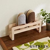 【梅澤木材工藝社】木製拖鞋收納架 | 鈴木太太公司貨