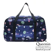 DF Queenin - 出國馬上走!超輕超大容量旅行袋可掛行李桿-共2色熱氣球