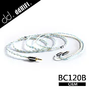 ddHiFi BC120B 高純度6N單晶銅鍍銀CIEM耳機升級線(Sky)-2.5mm