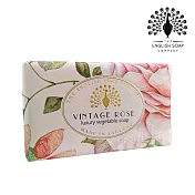 The English Soap Company 乳木果油復古香氛皂-玫瑰 Vintage Rose 190g