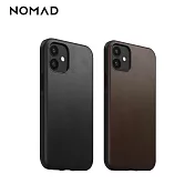 美國NOMAD經典皮革防摔保護殼-iPhone 12 Mini (5.4＂) 棕色