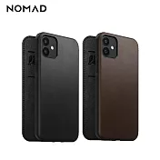 美國NOMAD經典皮革側掀保護套- iPhone 12 Mini (5.4＂) 棕色