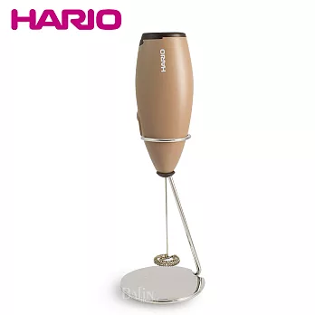 【HARIO】手持電動奶泡器 CZ-1BR (附支架)