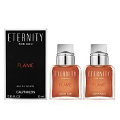 Calvin Klein CK Eternity FLAME 永恆熾愛男性淡香水(10mlx2入) 迷你小香