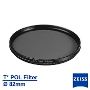 蔡司 Zeiss T* POL Filter (circular) 82mm 多層鍍膜 偏光鏡 [公司貨]