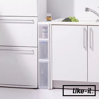 【LIKE-IT】疊疊三抽夾縫收納櫃 | 鈴木太太公司貨