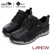【LA NEW】GORE-TEX SURROUND 安底防滑休閒鞋(男2260152) 25cm 黑