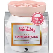 日本【小林製藥】Sawaday PARFUM 車用芳香劑90g-粉紅玫瑰