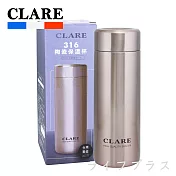 CLARE 316陶瓷全鋼保溫杯-300ml-玫瑰金