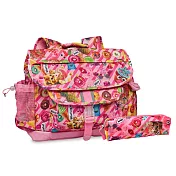 美國【Bixbee】彩印系列- [粉粉甜想超值組]大童輕量舒壓背/書包+筆袋