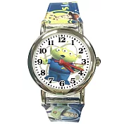 【Disney】玩具總動員 卡通兒童手錶 (藍)三眼怪