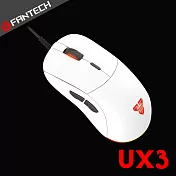 FANTECH UX3 HELIOS 超輕量極限電競滑鼠-白