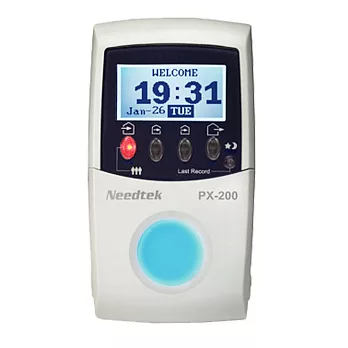 NEEDTEK PX-200 識別/打卡兩用RFID感應打卡鐘