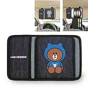 【LINE FRIENDS】熊大帽T 多功能遮陽板置物夾(台灣製)