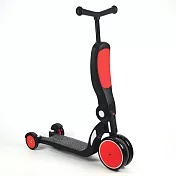 BabyBabe 三合一平衡三輪車(滑行車、滑步車) 紅
