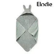 【瑞典 Elodie Details】兔寶寶連帽浴巾 莫蘭迪綠 (Mineral Green Bunny)