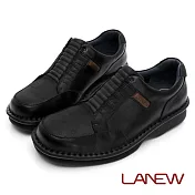 【LA NEW】DCS舒適動能 多密度氣墊休閒鞋(男2270105) 25cm 黑