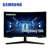 SAMSUNG 32吋 Odyssey G5 1000R 曲面電競顯示器