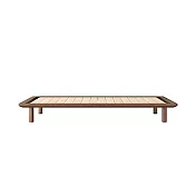 [MUJI無印良品]胡桃木組合床台/平板式床板 /S/單人